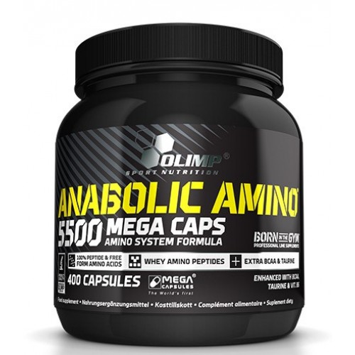ANABOLIC AMINO 5500 MEGA CAPS – 400 капсули
